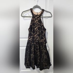 NWT Black Lace Sleeveless Dress